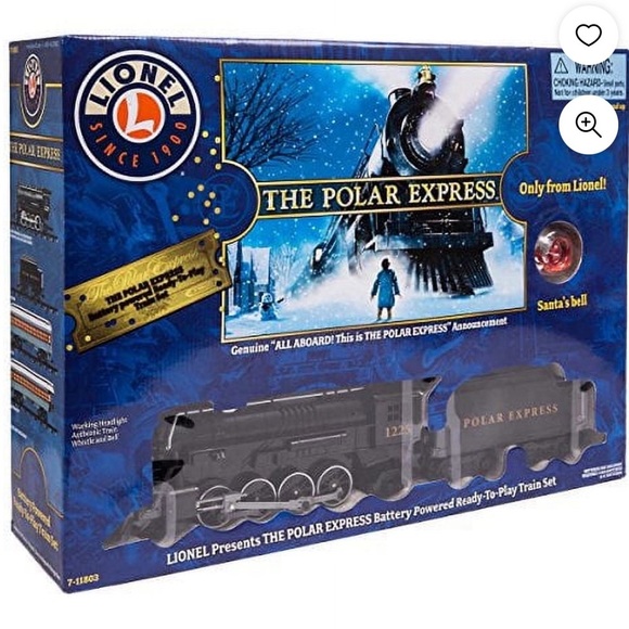🎄LIONEL POLAR EXPRESS TRAIN SET - Picture 1 of 8